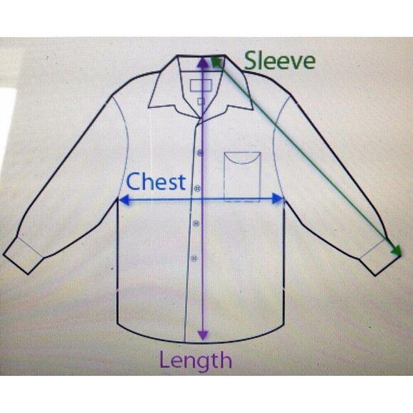 Tommy Bahama Shirt Men's 17 34/35 Pink Blue Check Button Down Business Casual - Picture 5 of 5